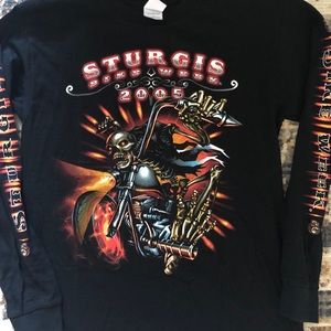 Sturgis Bike Week Long Sleeve 2005 VTG T-Shirt M